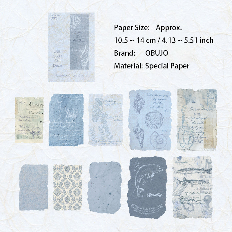 20 Pcs Vintage Junk Journal Paper DYSJ