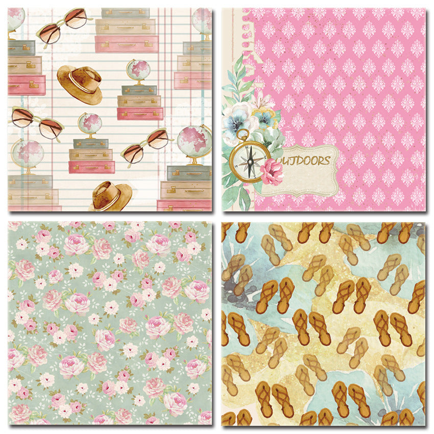 12 Inch Scrapbook Paper Pad for Craft PA906