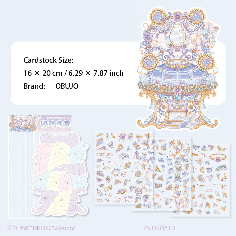 Baroque Theme Puzzle Stickers SYHM