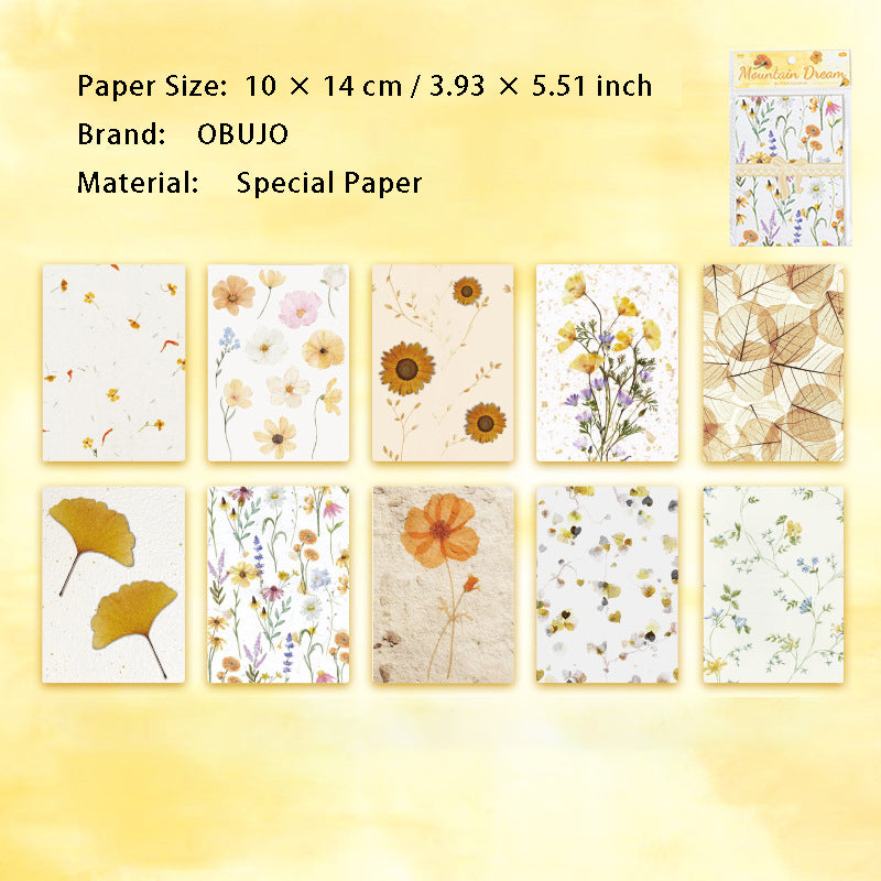 30 Sheets Spring Scrapbook Paper CRWY