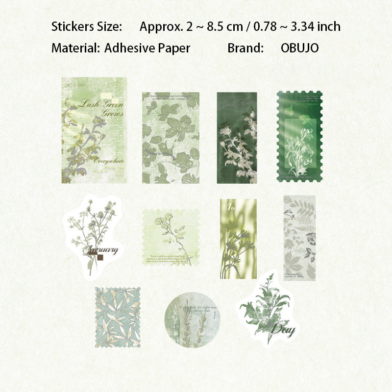 20 Pcs Emobossed Journal Paper YJLG