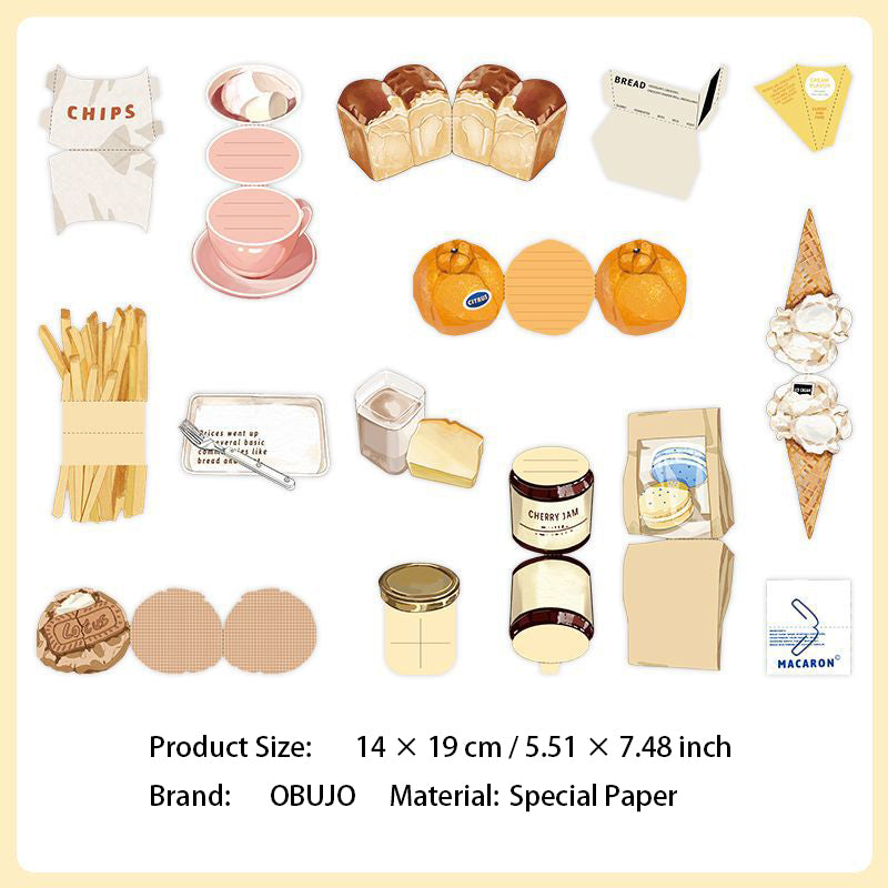 15 Pcs Convenience Store Themed Journal Paper ZMBLD