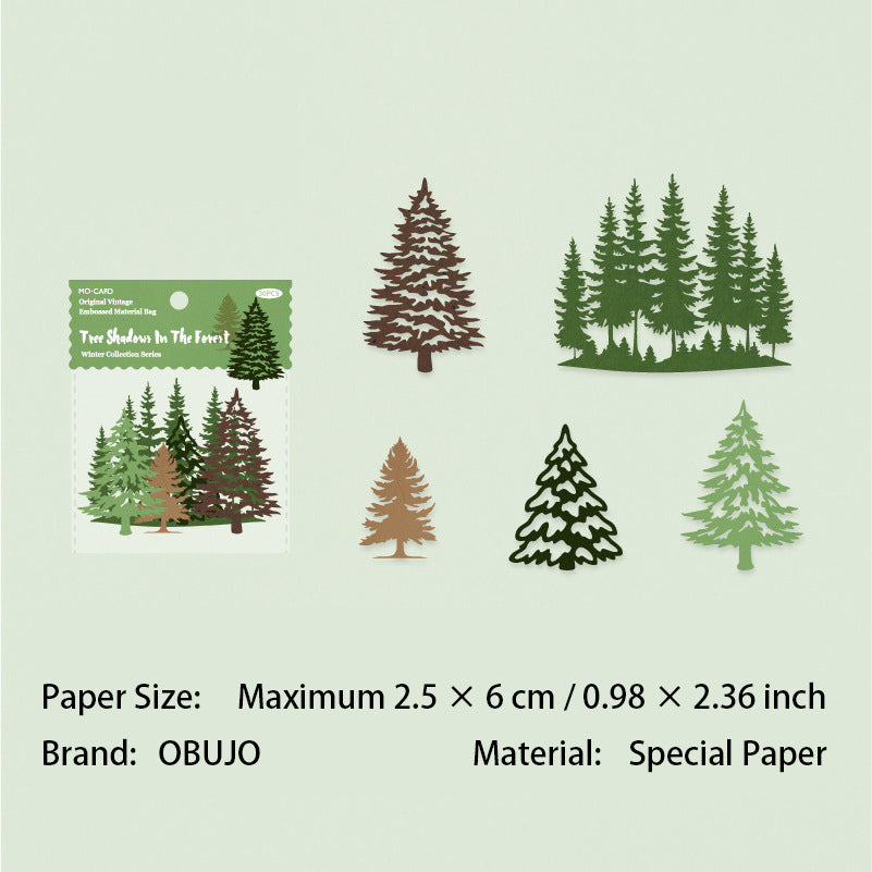 30 Pcs Christmas Gadgets Cutout Paper DRSWJ
