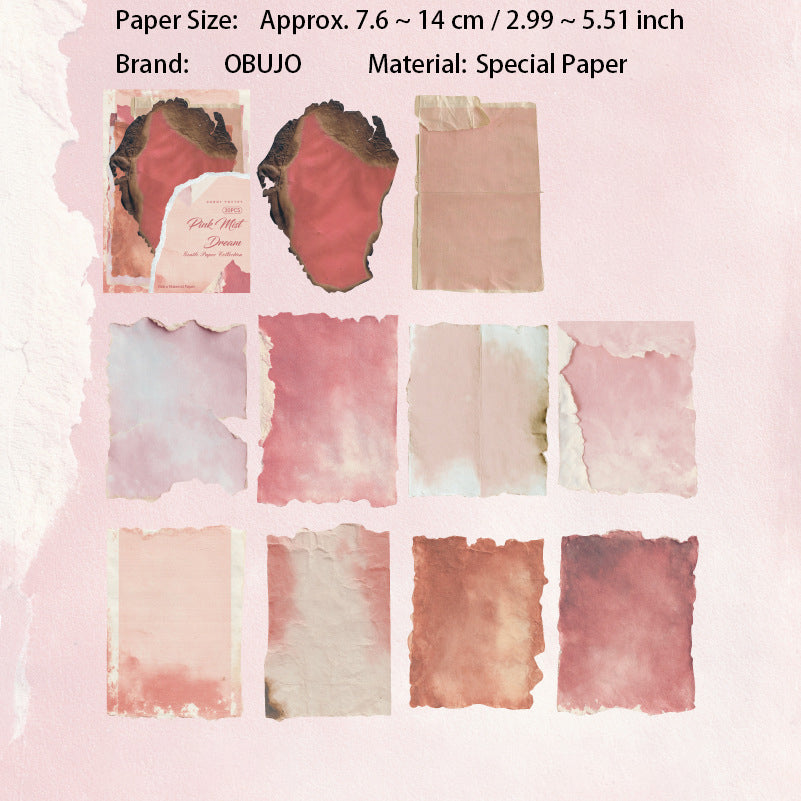 20 Pcs Vintage Basic Junk Journal Paper WRZP