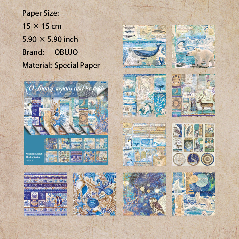 30 Pcs Wild Animal Paper Pad YSMJ