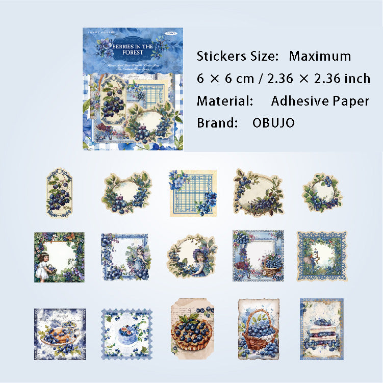 30 Pcs Fruit Orchard Stickers GYWY