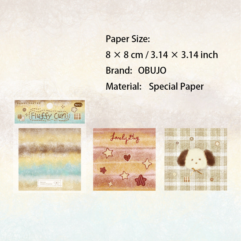 90 Sheets Cute Kawaii Notepad Paper BYSZS