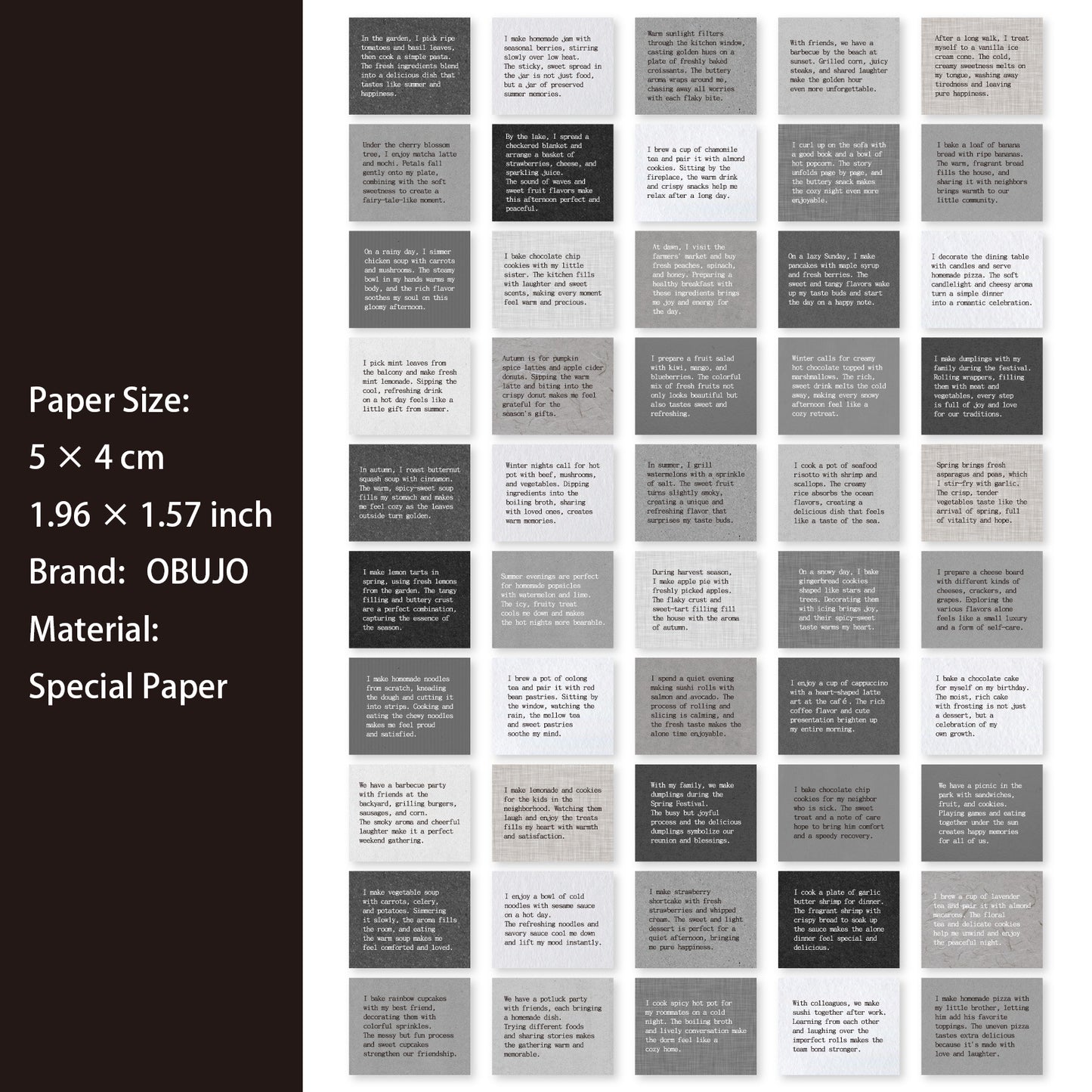50 Sheets Quote Journal Paper BLXL