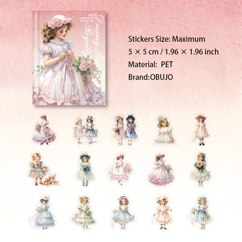 30 Pcs Childhood PET Stickers CZSD