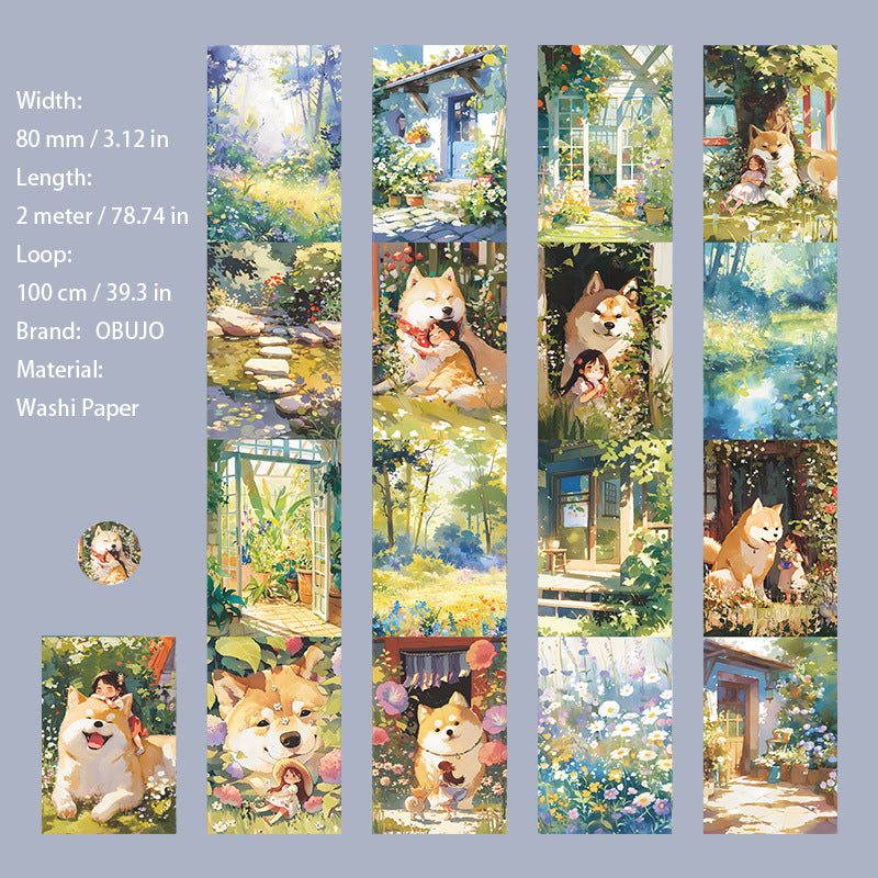 1 Roll Fantasy Cartoon Washi Tape ACZYSH