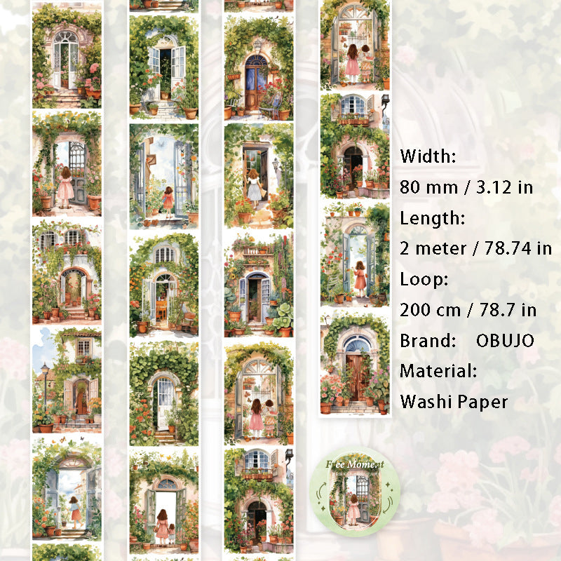 1 Roll City Landscape Washi Tape ZYSJ