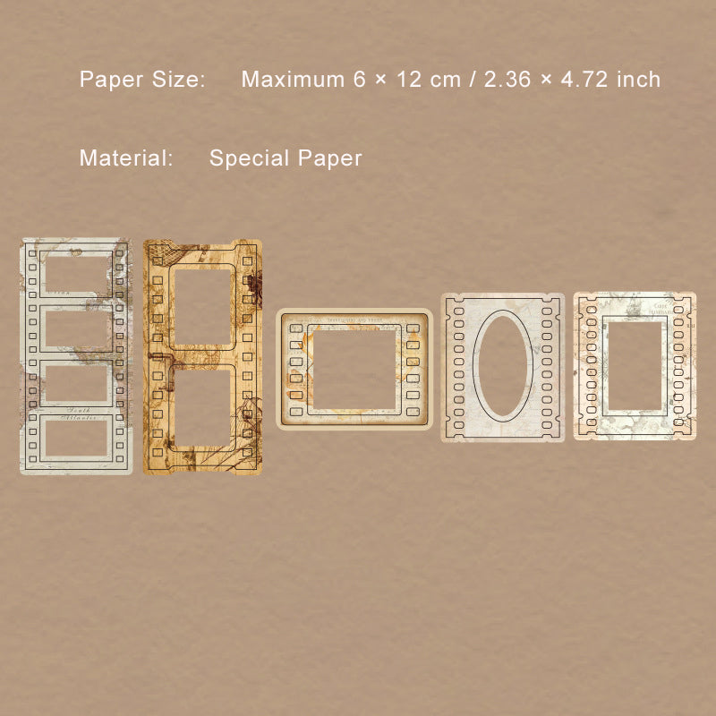 10 Pcs Vintage Frame Cardstock Paper WSWS