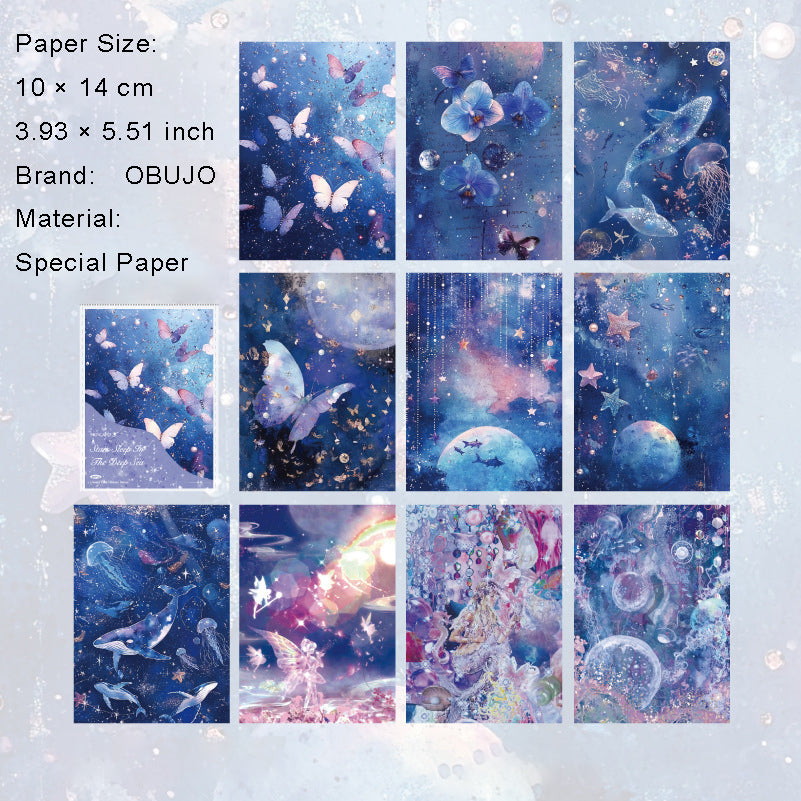 30 Pcs Fanatsy Scrapbook Paper RMSH