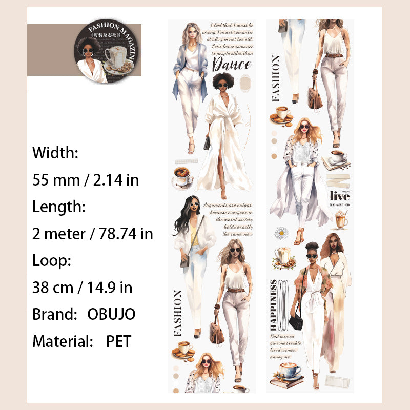 1 Roll Urban Girl PET Tape SZZZS