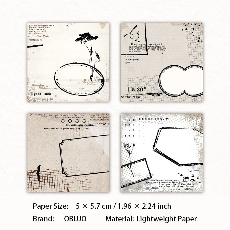 50 Sheets Creative Notepad Paper LCFS