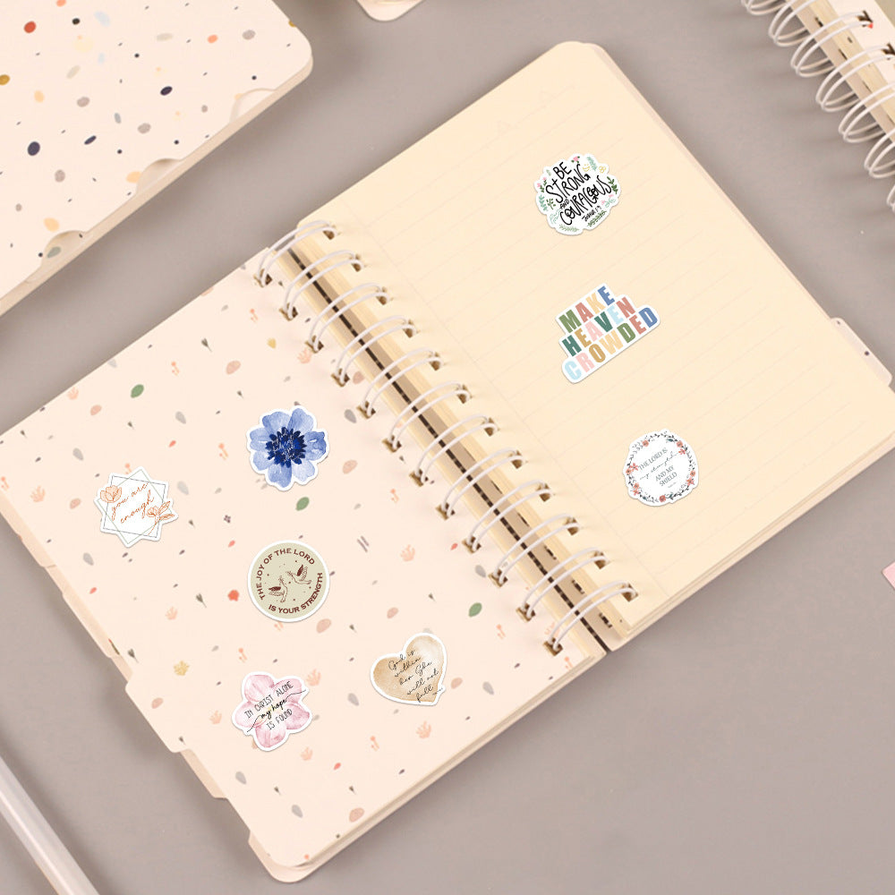 50 Pcs Vinyl Bibble Stickers SJS140