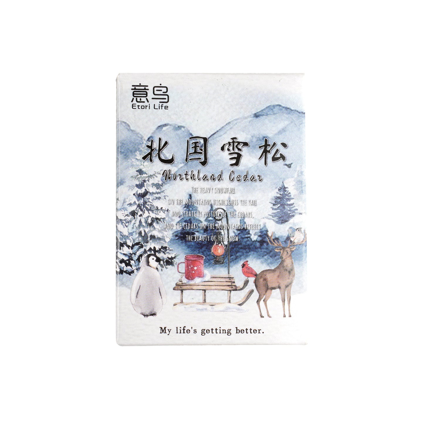 30 Pcs Snow Theme Stickers BGXS