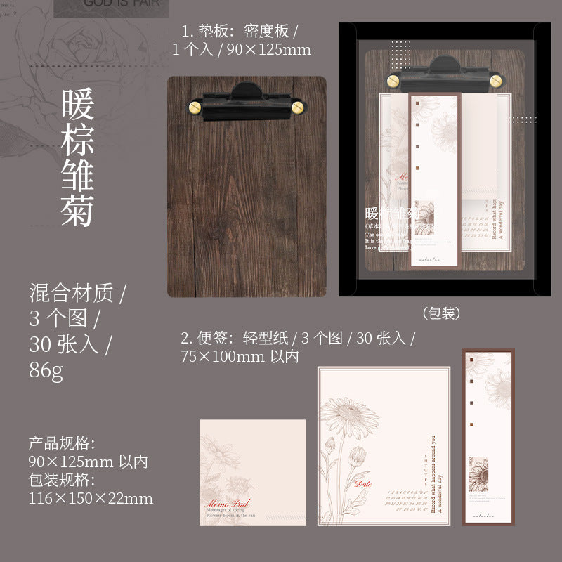 30 Pcs Notepad and Splint Kit CBBJ