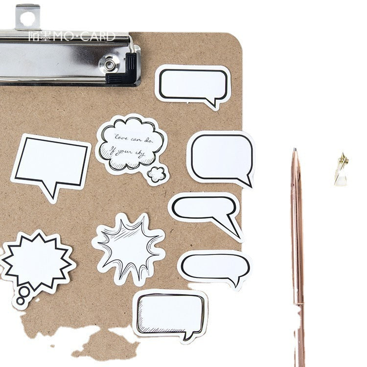 45 Pcs Dialog Stickres HBQP