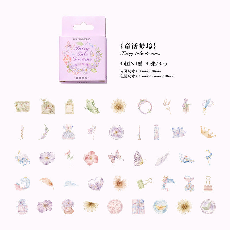 46 Pcs Boxed Stickres WRHY