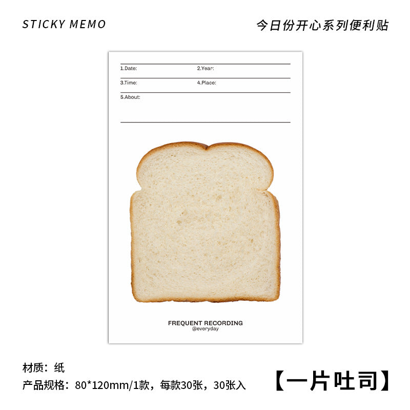 30 Pcs Creative Notepad JRFKX