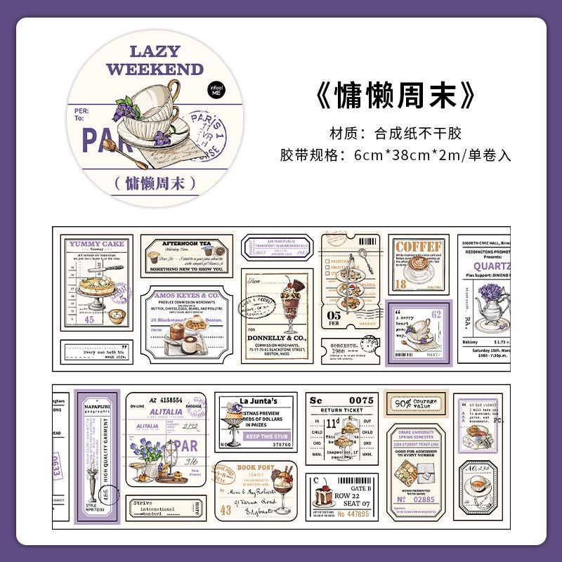 1 Roll Creative Tape Stickers SGGY