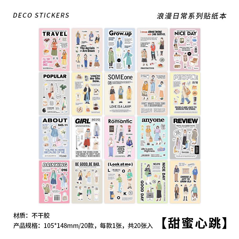 Lonri Girl Stickers Book