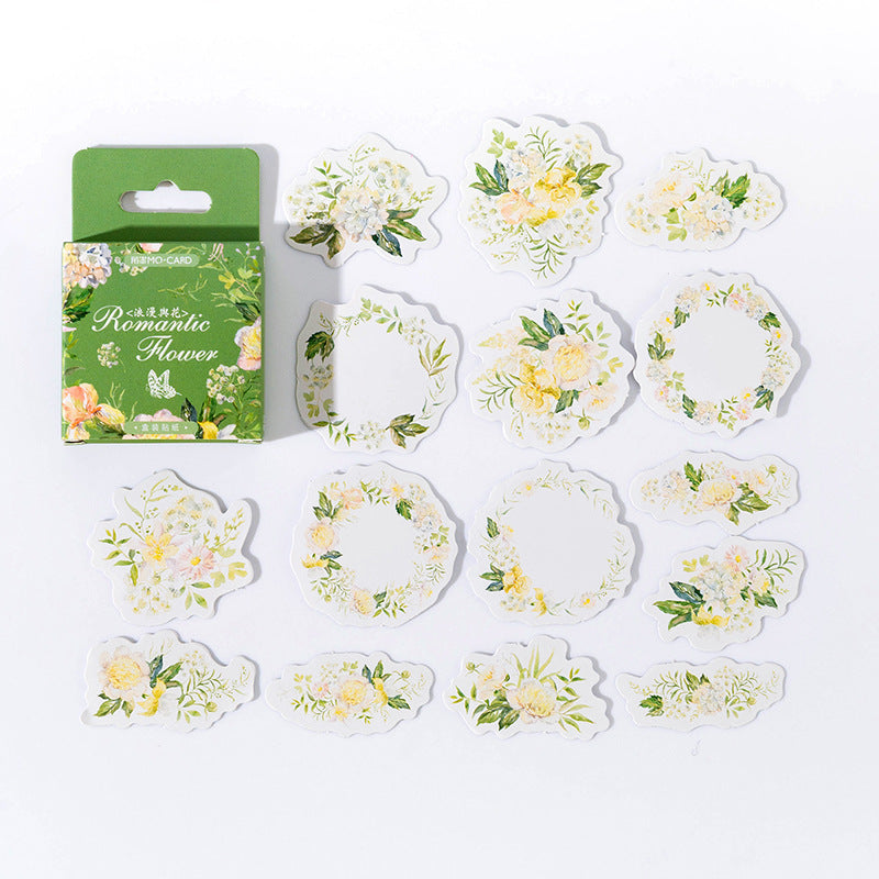 45 Pcs Small Wreath Stickers LMYH