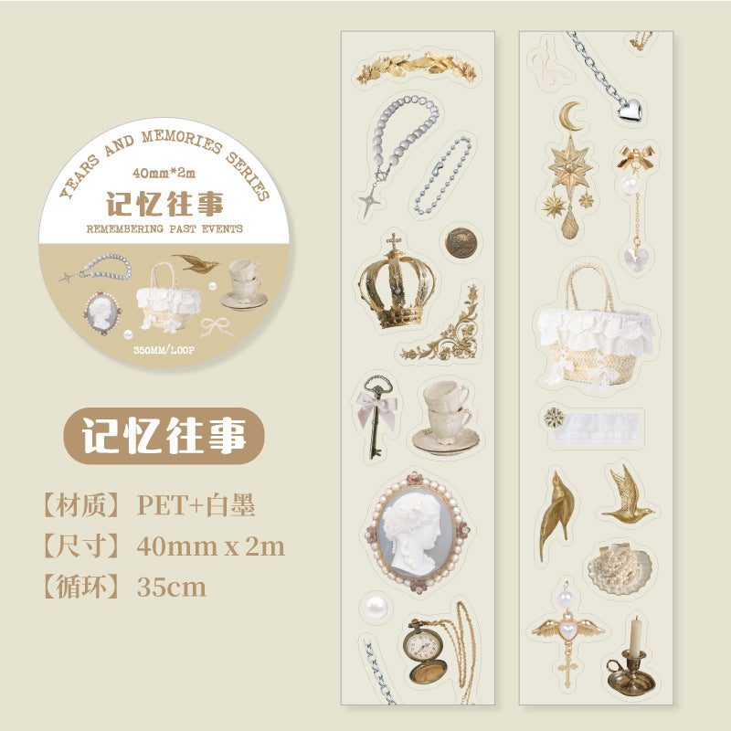 1 Roll Vitnage Gadget PET Tape WSSY