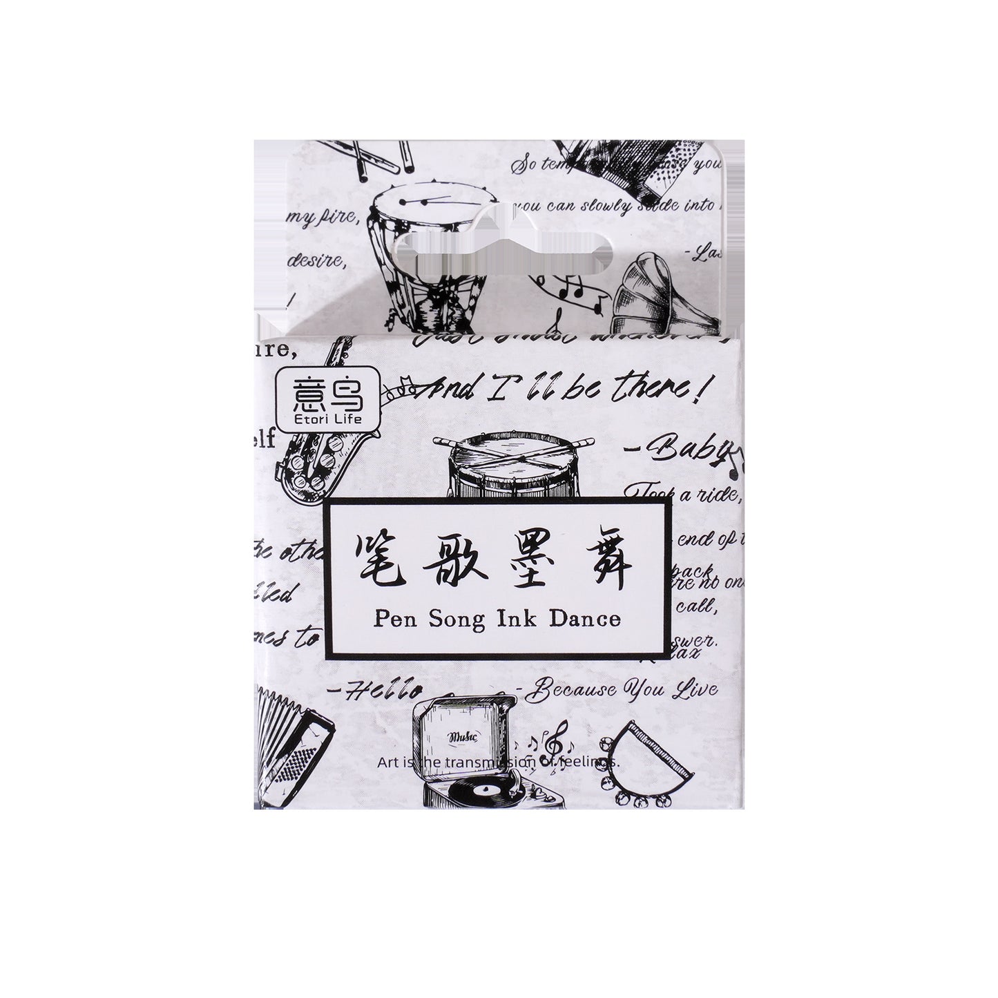 56 Pcs Quote Stickers BGMW