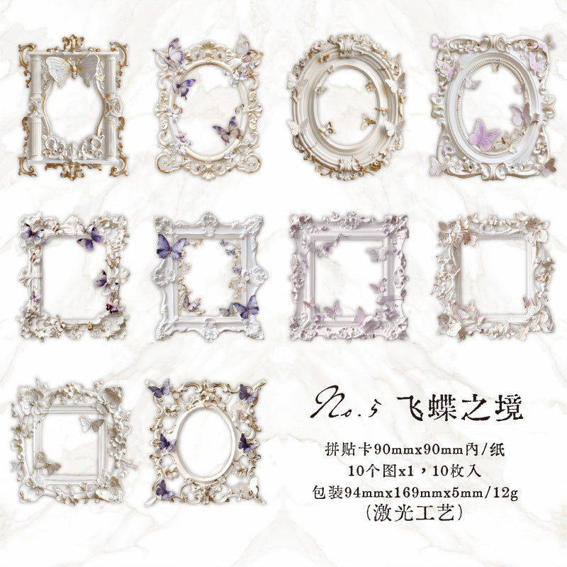 10 Pcs Photo Frame Cardstock Paper CBSG