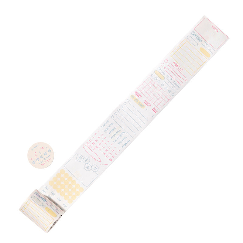 1 Roll Creative Washi Tape SJDKD