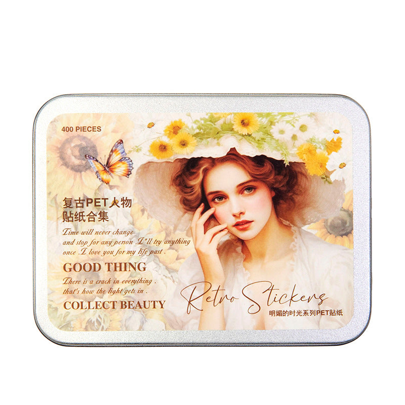 420 Pcs Vintage People Stickers MMSG