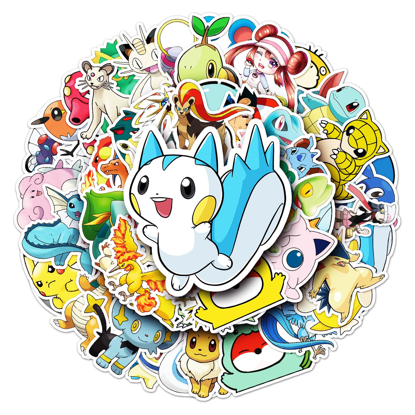 50 Pcs Vinyl Anime Stickers SQBB40