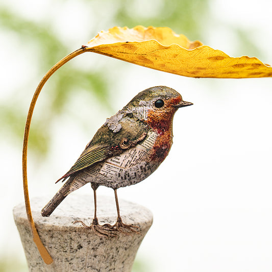 10 Pcs Natural Handmade Themed Stickers SZYQ