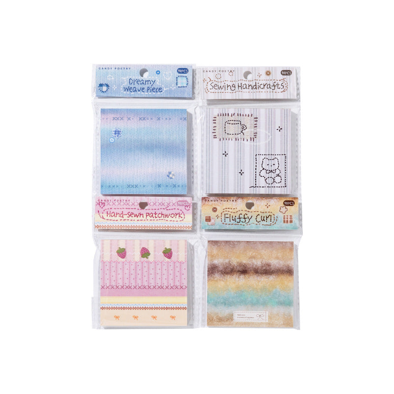 90 Sheets Cute Kawaii Notepad Paper BYSZS