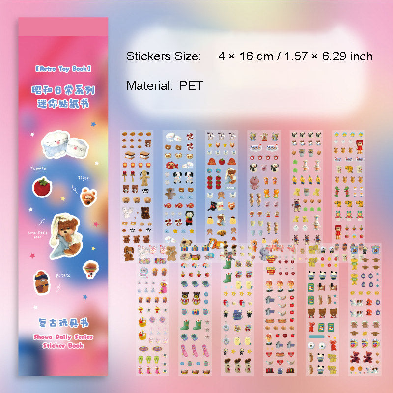 12 Sheets Cute Journal Planner Stickers ZHRC