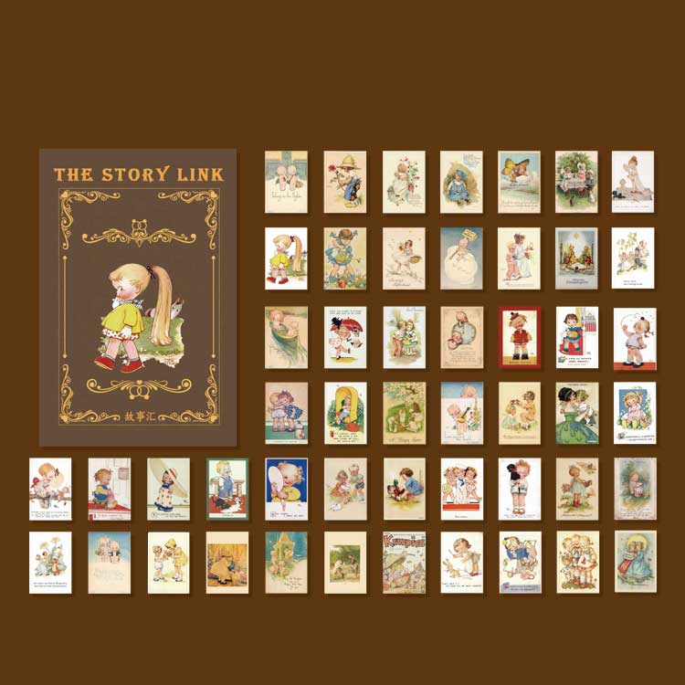 50 Sheets Junk Journal Paper Book