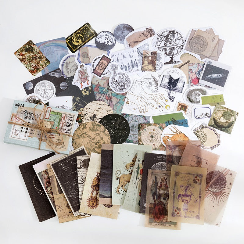 Huiyi Vintage Boxed Stickers