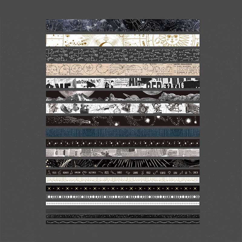 Paguga Vintage Washi Tape Set