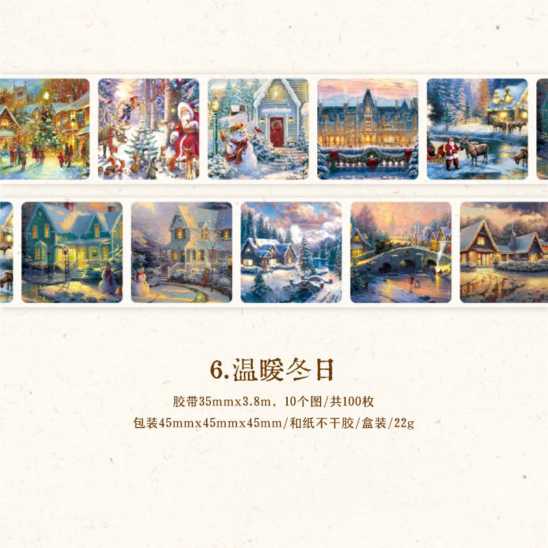 1 Roll Christmas Washi Tape ZFSG