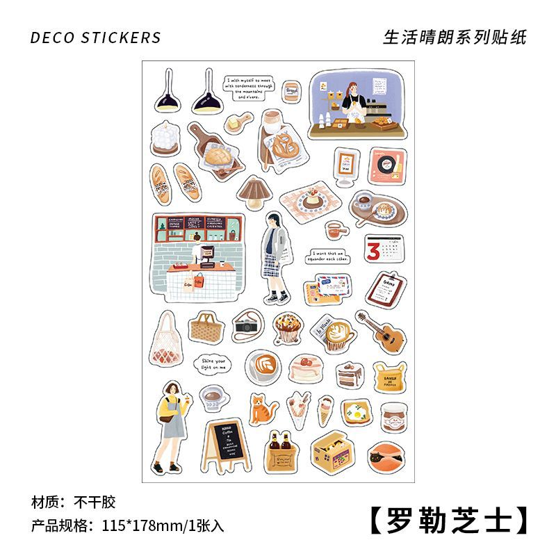 1 Sheet Life Stickers SHQL