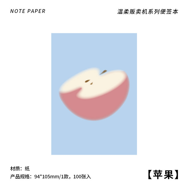 100 Pcs Cute Notepad WRFMJ