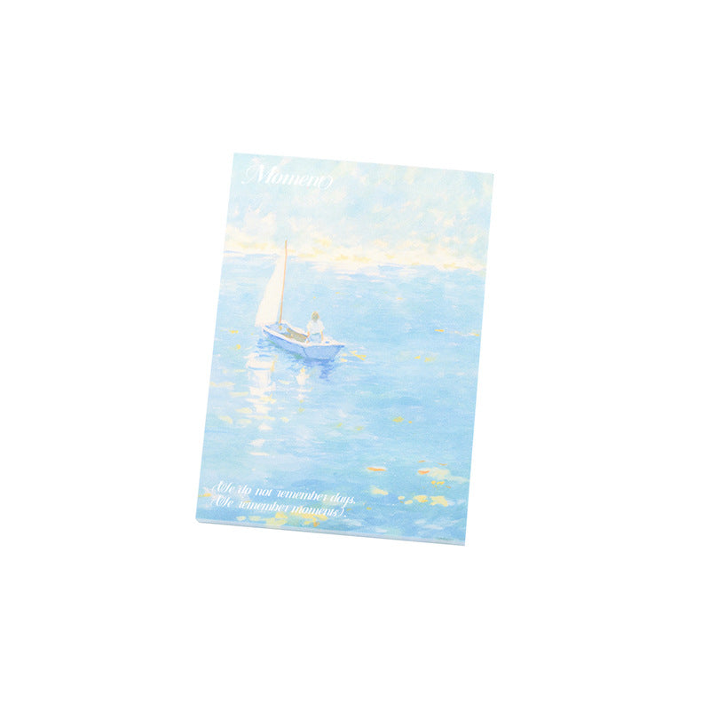 80 sheets Oil Painting Notepad YXHL