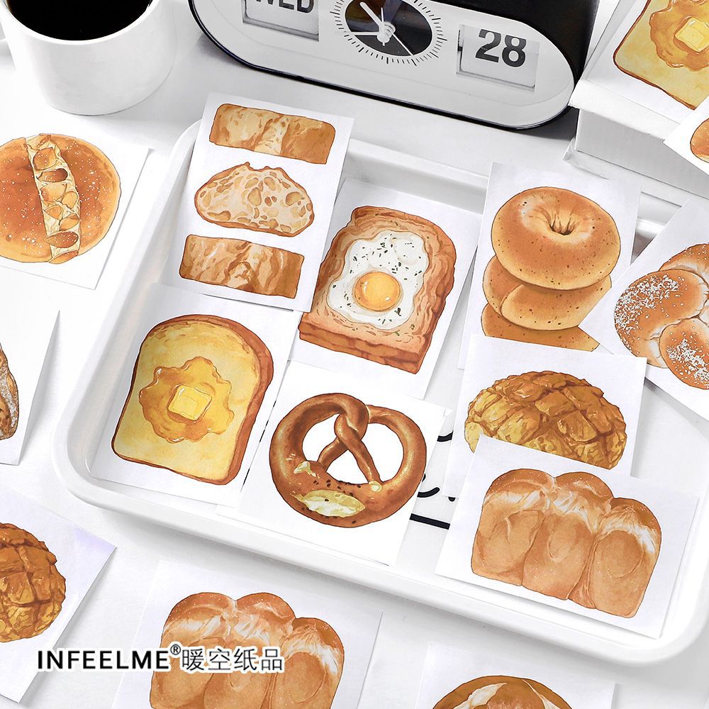 75 Sheets Bread Notepad MBZY