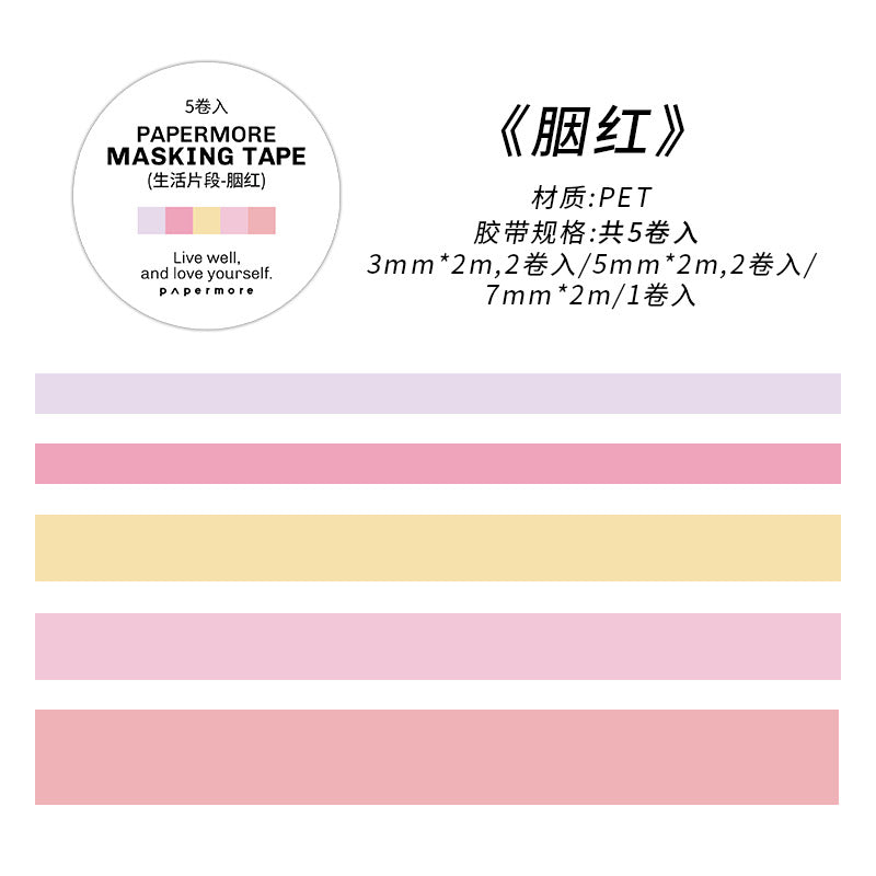 1 Pc Transparent PET Tape SHPD