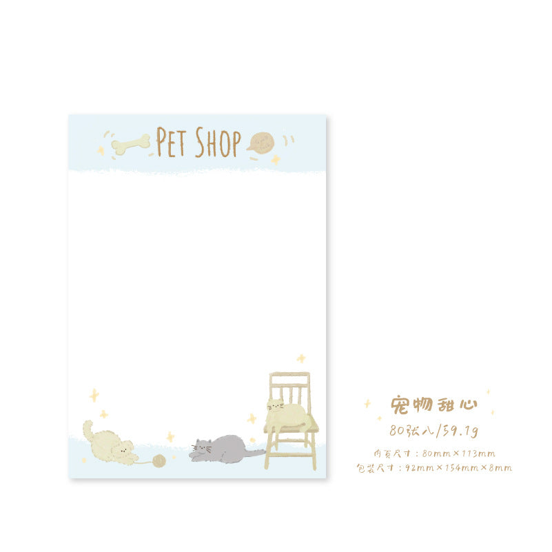 50 Pcs Creative Notepad SHXQX
