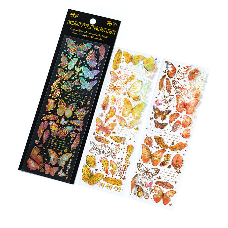 Leomon PET Butterfly Stickers BTF03