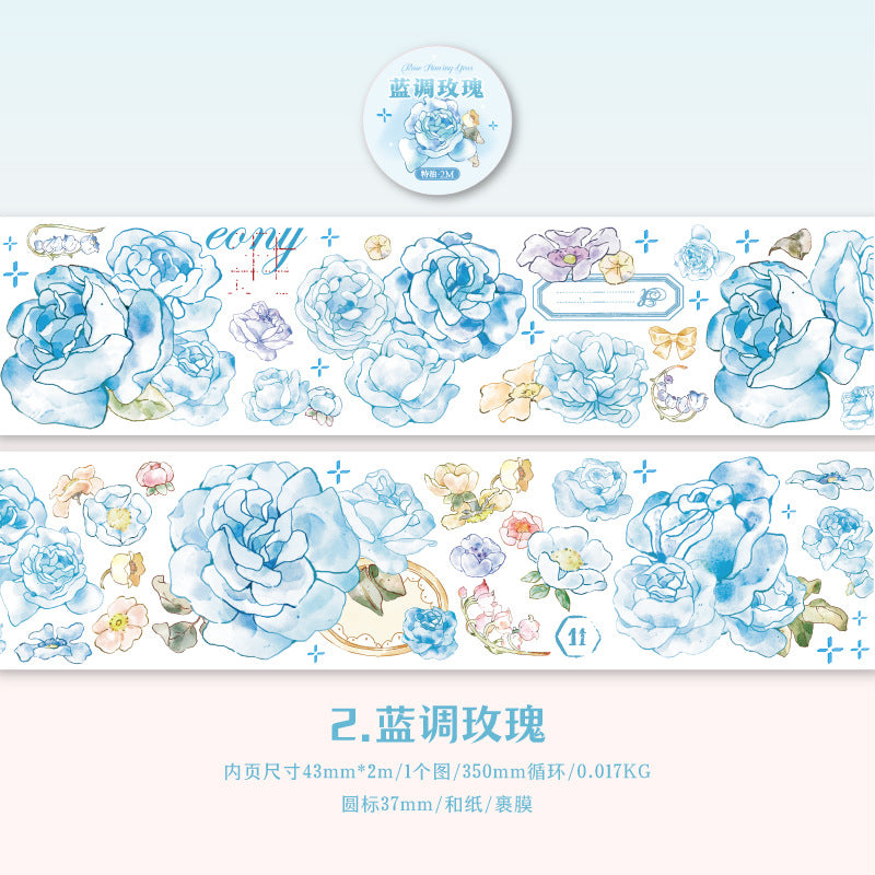 1 Roll Rose Washi Tape MGLN