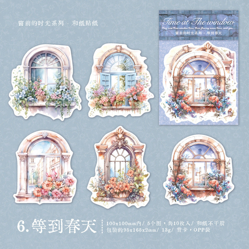 10pcs Window Stickers CQDSG